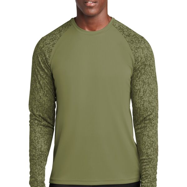 Long Sleeve Digi Camo Tee Sublimatable Thumbnail