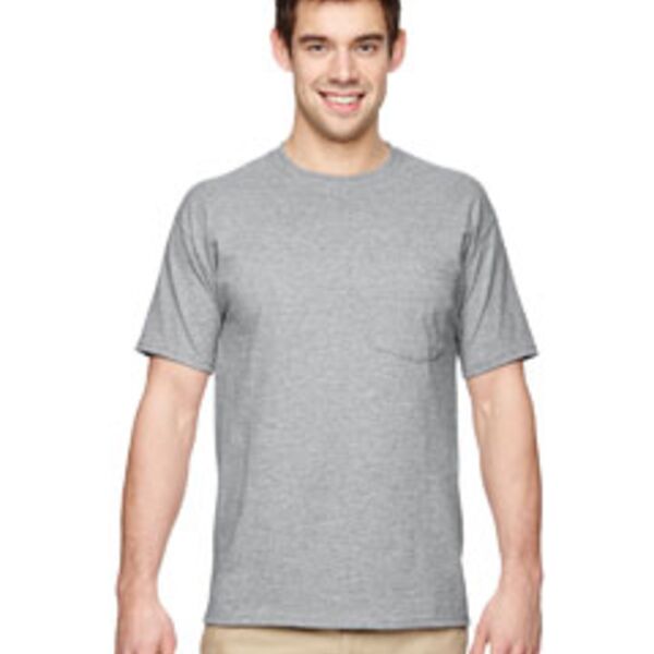 Jerzees Dri-POWER® ACTIVE 5.6 oz., 50/50 Pocket T-Shirt Thumbnail