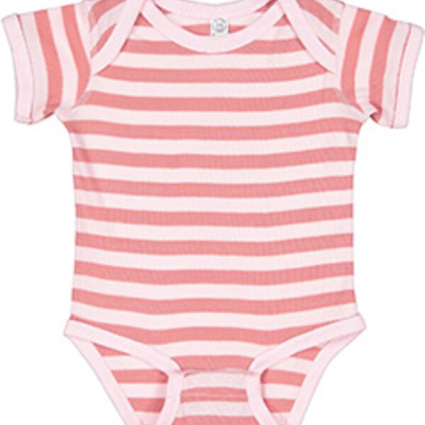 Rabbit Skins Infants'5 oz. Baby Rib Lap Shoulder Bodysuit Thumbnail