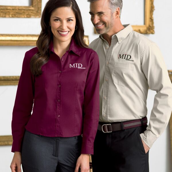 UltraClub Ladies' Whisper Twill Thumbnail