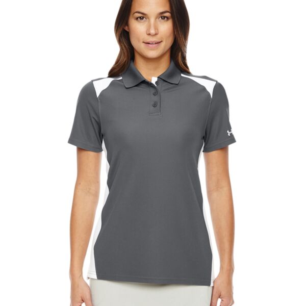 Ladies' Under Armour Team Colorblock Polo Thumbnail