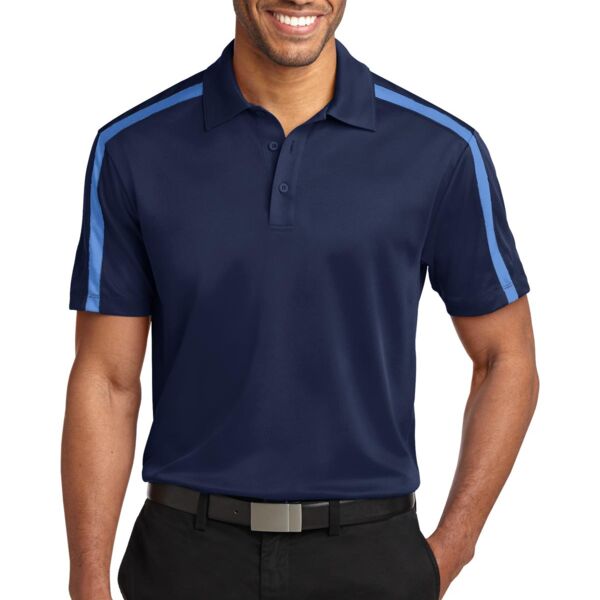 Port Authority Silk Touch™ Performance Colorblock Stripe Polo Thumbnail