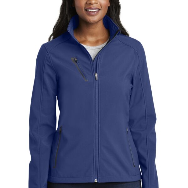 Port Authority Ladies Welded Soft Shell Jacket Thumbnail