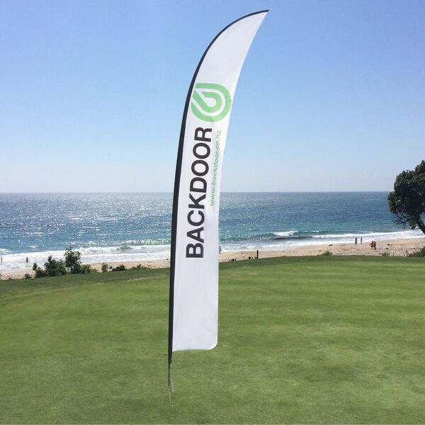 16.5ft Feather Flag Banner (Double Sided) Thumbnail