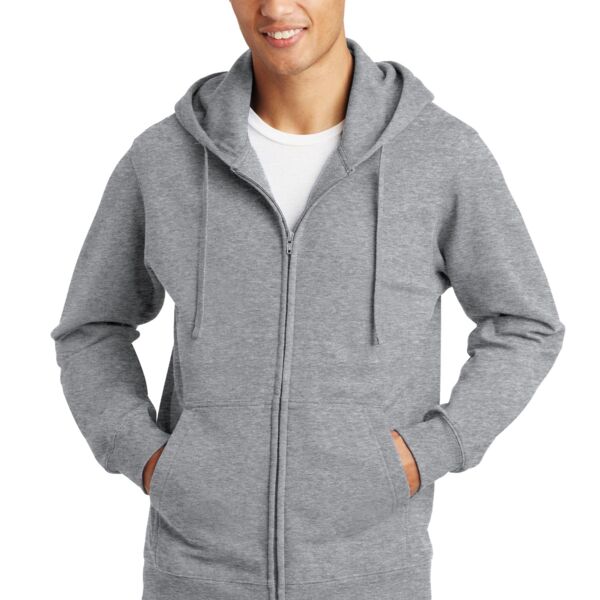 Port & Company Fan Favorite Fleece Full Zip Hooded Sweatshirt Thumbnail