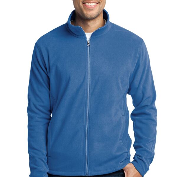 PA Mens Microfleece Full Zip Jacket Thumbnail