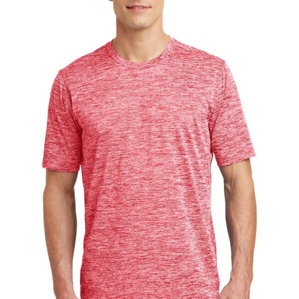 Sublimatable PosiCharge Electric Heather Tee Thumbnail