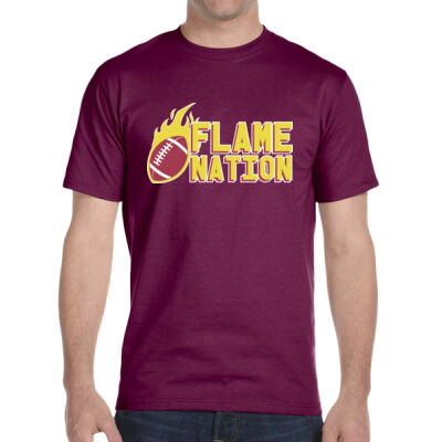 Adult Flame Nation Flame Football Thumbnail