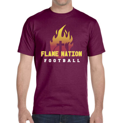 Adult Flame Nation Football WOA Logo Thumbnail
