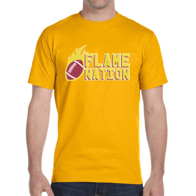 Adult Flame Nation Flame Football 5 Thumbnail