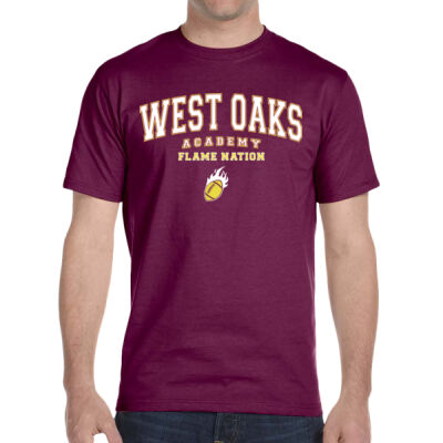 Adult Flame Nation Flame Football 6 Thumbnail