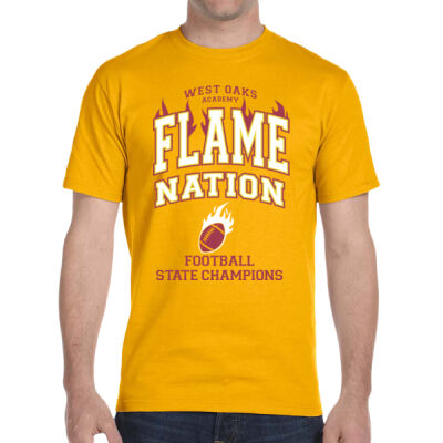 Adult WOA Flame Nation Football 3 Thumbnail