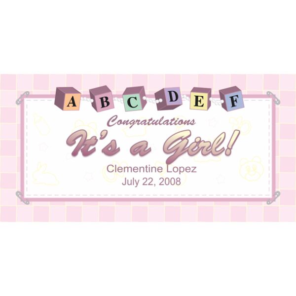 Baby Girl 120x60 Thumbnail