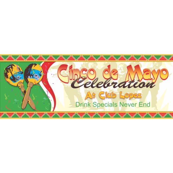 CInco De Mayo 96x36 Thumbnail