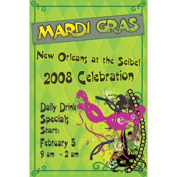 Mardi Gras 24x36 Thumbnail