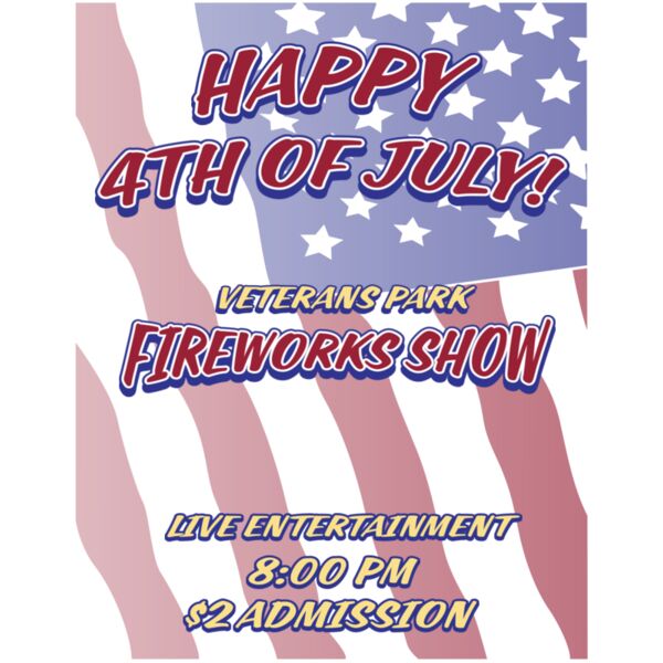 Fourth Of July 22x28 Thumbnail