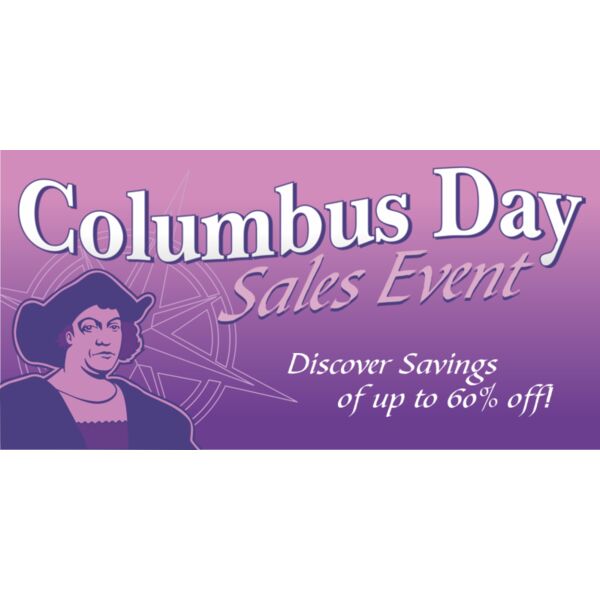 Columbus Day 120x60 Thumbnail