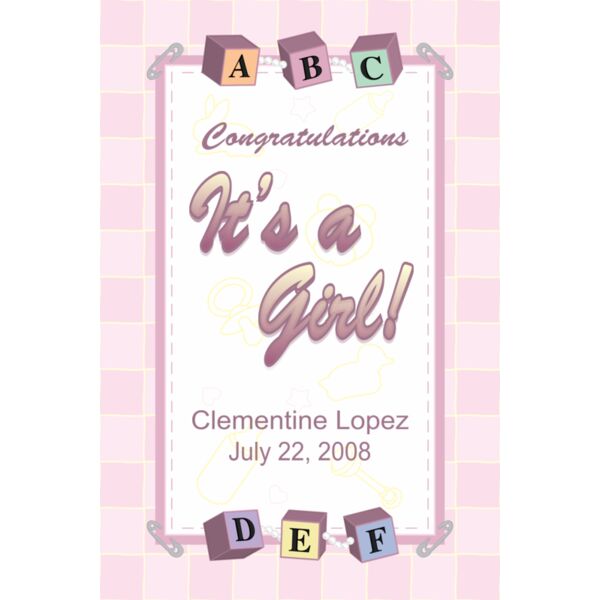 Baby Girl 24x36 Thumbnail