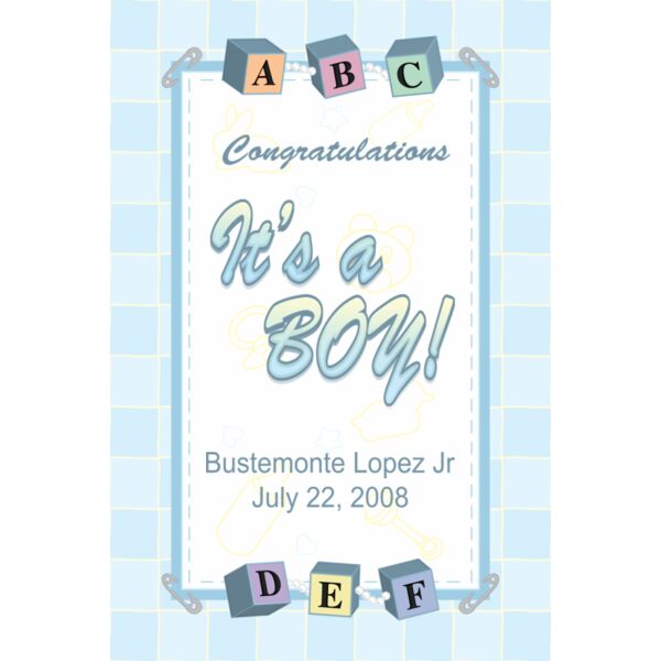 Baby Boy 24x36 Thumbnail