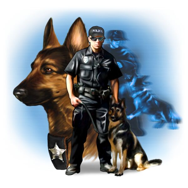 K9 with Officer Thumbnail