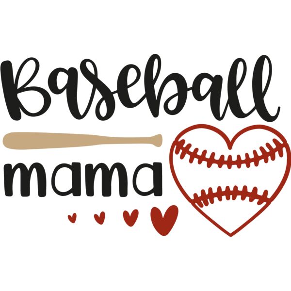 Baseball Mama Design Thumbnail