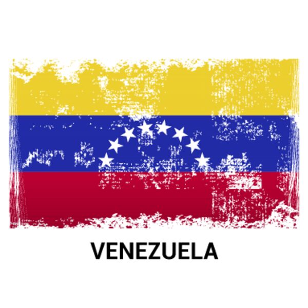 Distressed Flag Vzla Design Thumbnail