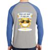 Mens Full Color PosiCharge Long Sleeve Tri Blend Wicking Raglan Tee Thumbnail