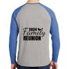 Mens Full Color PosiCharge Long Sleeve Tri Blend Wicking Raglan Tee Thumbnail