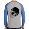 Mens Full Color PosiCharge Long Sleeve Tri Blend Wicking Raglan Tee Thumbnail