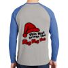 Mens Full Color PosiCharge Long Sleeve Tri Blend Wicking Raglan Tee Thumbnail