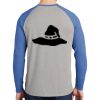 Mens Full Color PosiCharge Long Sleeve Tri Blend Wicking Raglan Tee Thumbnail