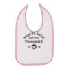 Infant Contrast Trim Premium Jersey Bib Thumbnail