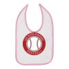 Infant Contrast Trim Premium Jersey Bib Thumbnail