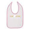 Infant Contrast Trim Premium Jersey Bib Thumbnail