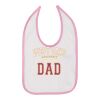 Infant Contrast Trim Premium Jersey Bib Thumbnail
