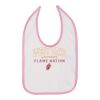 Infant Contrast Trim Premium Jersey Bib Thumbnail