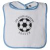 Infant Contrast Trim Terry Bib Thumbnail