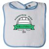 Infant Contrast Trim Terry Bib Thumbnail