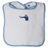 Infant Contrast Trim Terry Bib Thumbnail