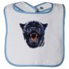 Infant Contrast Trim Terry Bib Thumbnail