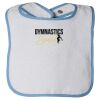 Infant Contrast Trim Terry Bib Thumbnail