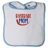 Infant Contrast Trim Terry Bib Thumbnail