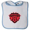 Infant Contrast Trim Terry Bib Thumbnail