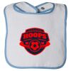 Infant Contrast Trim Terry Bib Thumbnail