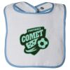 Infant Contrast Trim Terry Bib Thumbnail