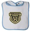 Infant Contrast Trim Terry Bib Thumbnail