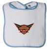 Infant Contrast Trim Terry Bib Thumbnail