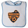 Infant Contrast Trim Terry Bib Thumbnail