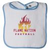 Infant Contrast Trim Terry Bib Thumbnail