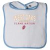 Infant Contrast Trim Terry Bib Thumbnail
